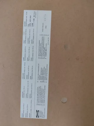 Cuna madera IKEA con colchón antiplagiocefalia