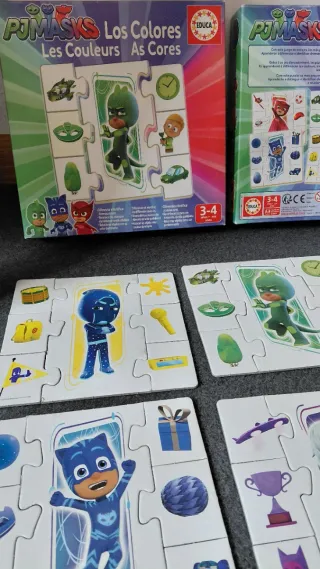 Puzzle PJ Masks Los Colores Educa 3-4 años