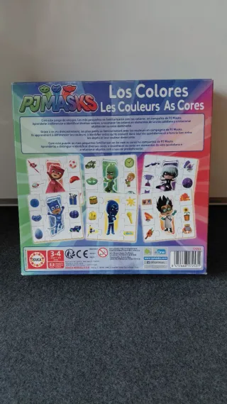 Puzzle PJ Masks Los Colores Educa 3-4 años