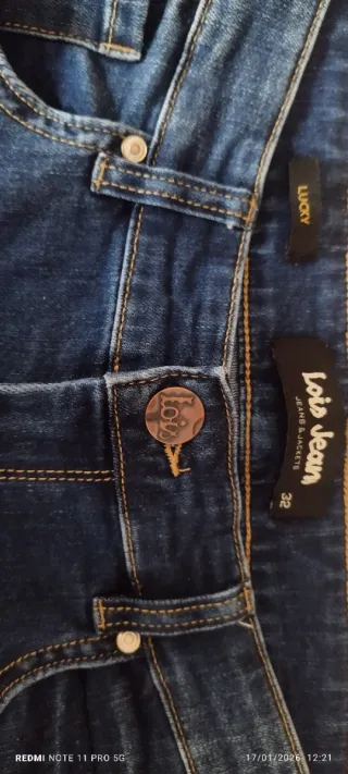 Pantalón Lois Azul. Puesto una vez