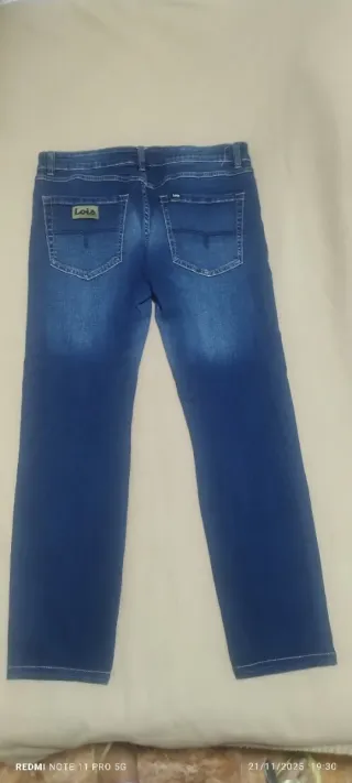 Pantalón Lois Azul. Puesto una vez