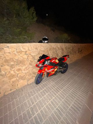 Aprilia RS50 con motor Honda NSR125