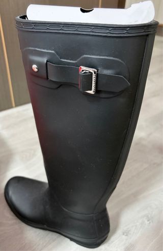 Botas de agua Hunter Mujer Talla 40 Negro