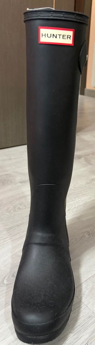 Botas de agua Hunter Mujer Talla 40 Negro