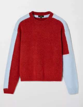 Jersey Zara Color Block Bobby Gillespie