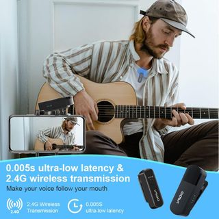 NUEVO - Micrófono Inalámbrico YMOO M5Pro 230ft