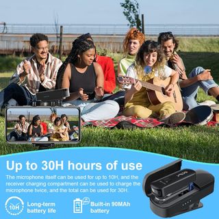 NUEVO - Micrófono Inalámbrico YMOO M5Pro 230ft