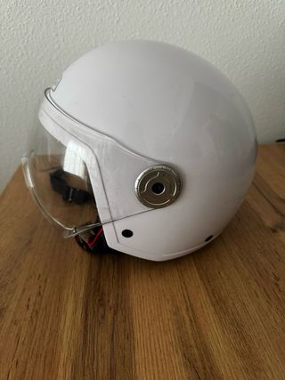 Casco de moto blanco NZI