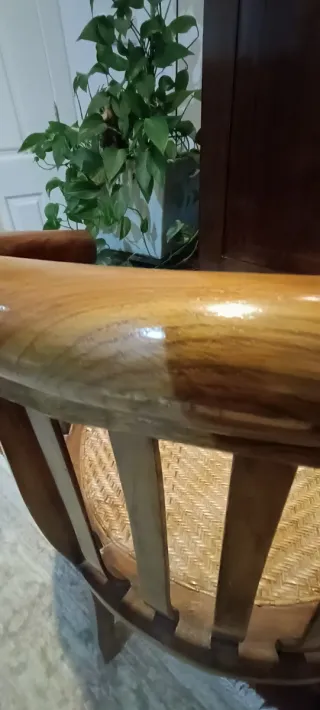 Sillón Teka Colonial Rattan