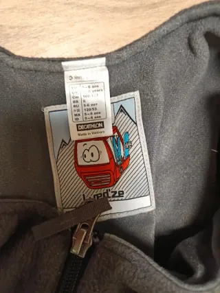 Mono de esquí infantil Decathlon 5/6 años