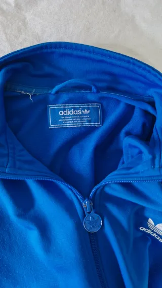 Sudadera Adidas Azul Talla S