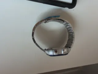 Reloj Lige Digital Plata y Azul