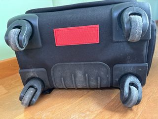 Maleta Pepe Jeans Rosa y Roja chica