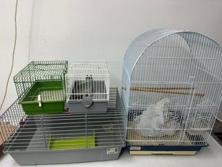 Lote de jaulas para mascotas