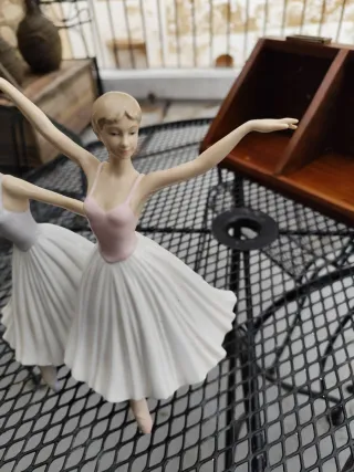 Figuras Bailarinas Cerámica Leonardo Collection