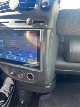 Plancia 2 DIN per Smart 450