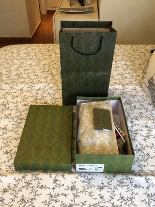 Bolsas de regalo Gucci verdes