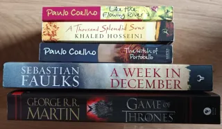 Lote 5 libros en inglés