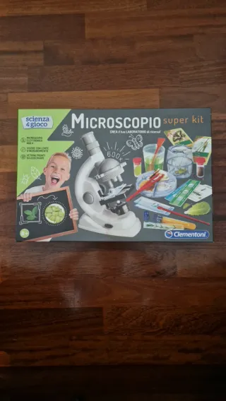 Microscopio Clementoni Super Kit