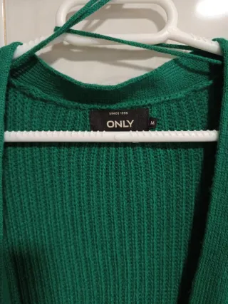 Chaqueta punto Only mujer verde talla única