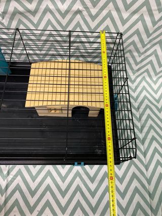 Jaula para roedores con accesorios