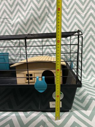 Jaula para roedores con accesorios