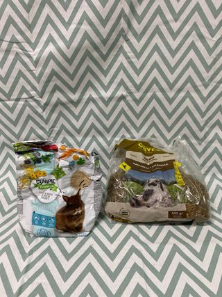 Jaula para roedores con accesorios