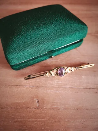 Broche antiguo estilo modernista