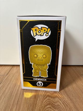 Funko Pop Chewbacca Edición Especial Dorada 63