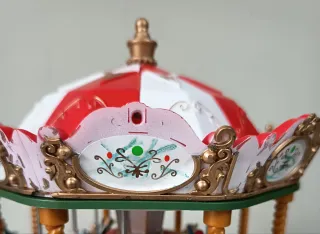 Carosello decorativo Luminoso Musical Rotatorio