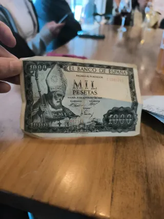 Billete 1000 Pesetas Banco de España 1968