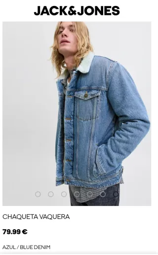 Chaqueta Vaquera Jack & Jones Talla L