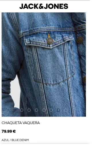Chaqueta Vaquera Jack & Jones Talla L