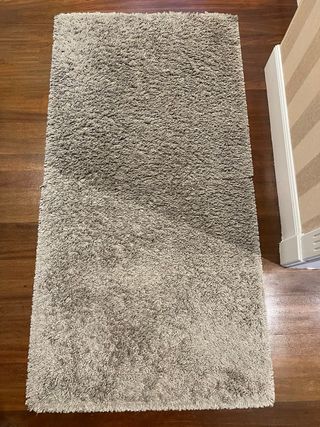 Juego de alfombras beige y marrón