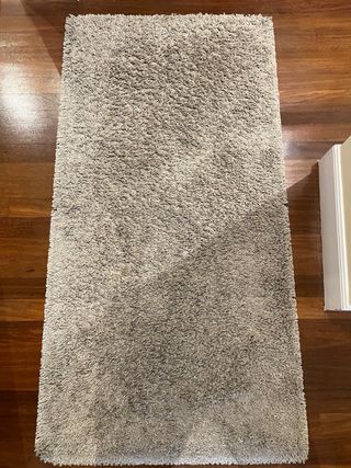 Juego de alfombras beige y marrón