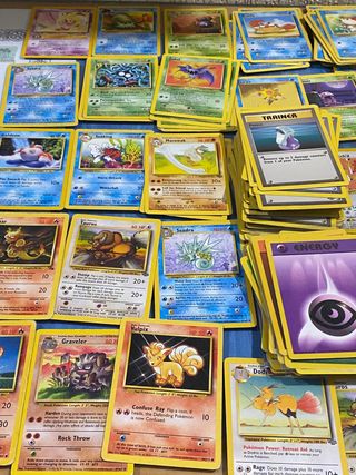 360 cartas pokémon WOTC (1995-00) inglés repes