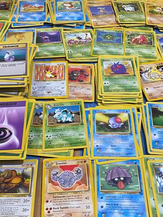 360 cartas pokémon WOTC (1995-00) inglés repes