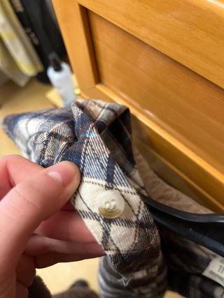 Camisa cuadros niño 11-12 años