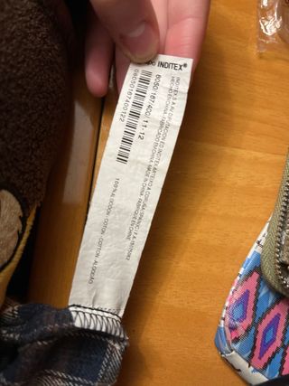 Camisa cuadros niño 11-12 años