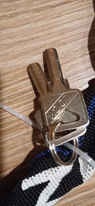 Cadena pitón moto/bici 60cm acero endurecido