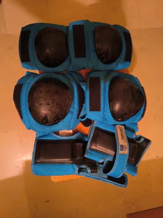 Protecciones Oxelo para patinar (niño)