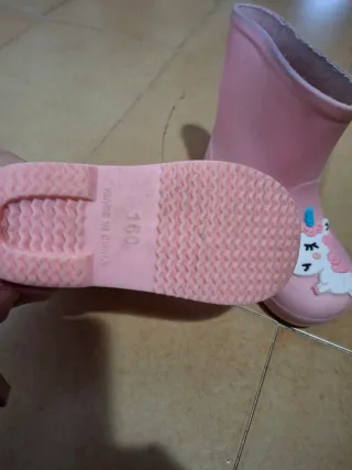 Botas de agua unicornio Talla 25/26
