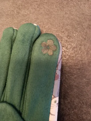 Sciarpa e guanti invernali con gatti