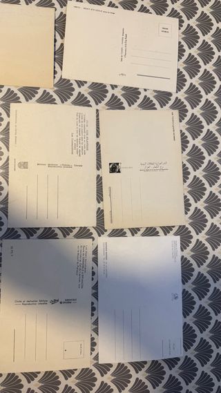 10 Postales Antiguas de Francia