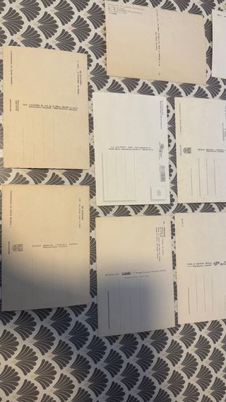 10 Postales Antiguas de Francia