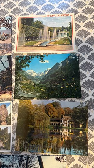 10 Postales Antiguas de Francia