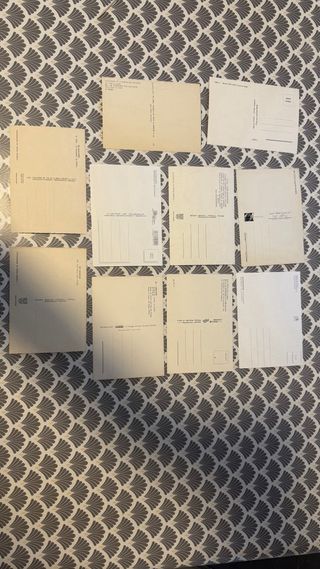 10 Postales Antiguas de Francia