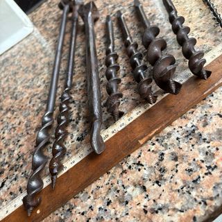 Brocas antiguas forjadas berbiquis tonelero