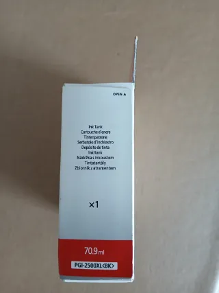 Tinta Canon MAXIFY 2500 XL Negra precintada