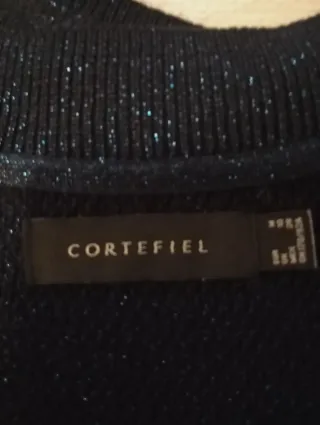 ✨ Jersey Cortefiel con brillo – Talla M amplia ✨